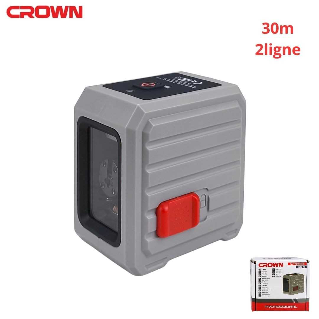 Niveau laser 2 lignes 30M CROWN CT44147
