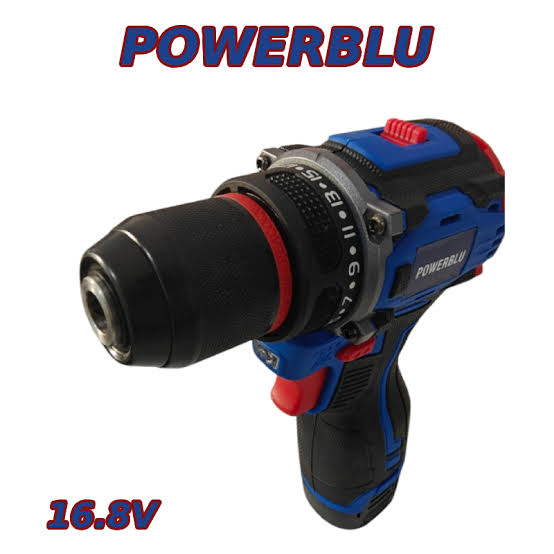 Visseuse Perceuse Brushless A Batterie 16.8V POWERBLU